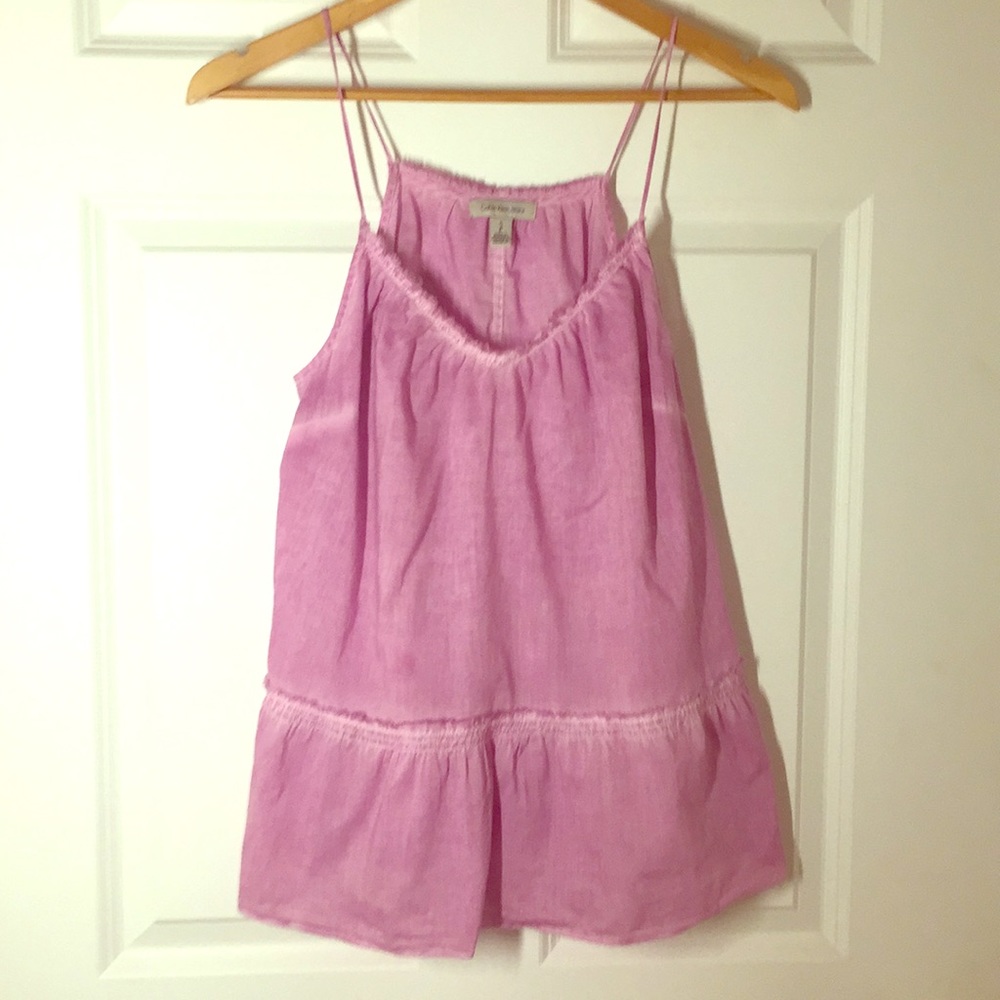 Spaghetti strap raffle tank